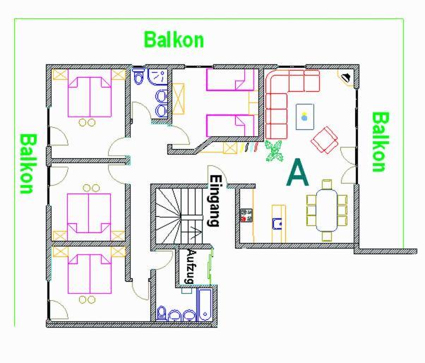 Appartement Flora Saas-Almagell